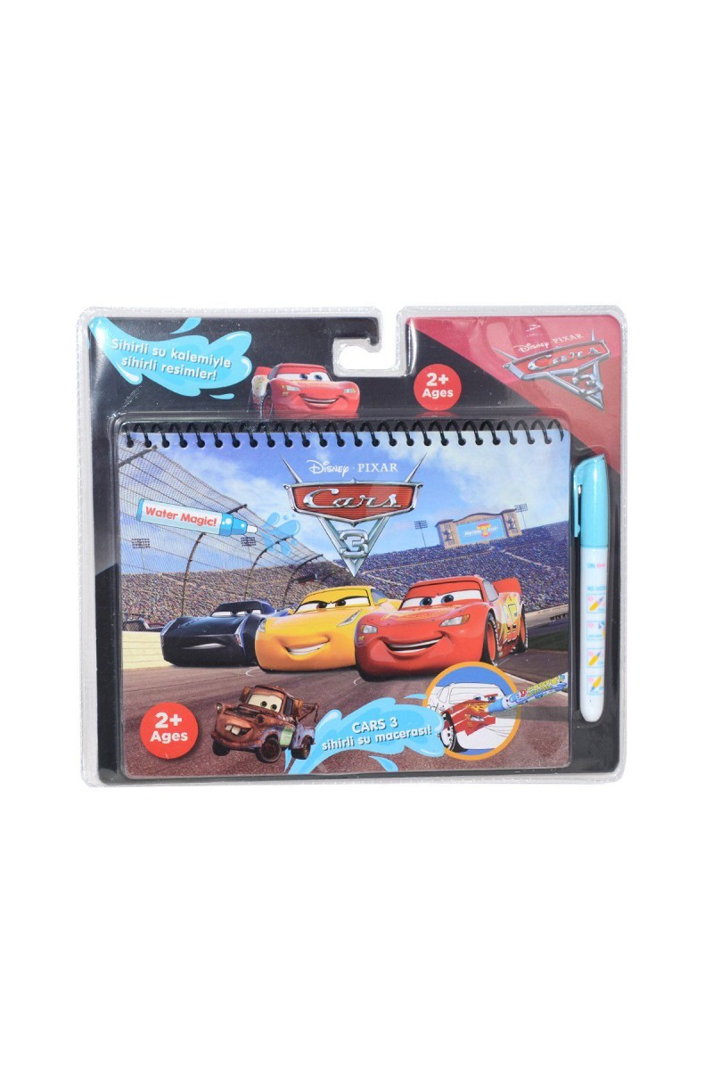 Bk004 Gepettoys, Cars Sihirli Boyama Kitabı