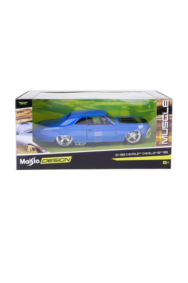 May 31333 1:24 1966 Chevrolet Chevelle Ss 396 Model Araba -necotoys