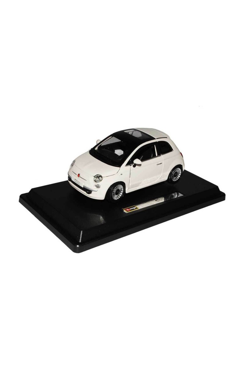 22106 Burago 1:24 Fiat 500 2007 Model Araba