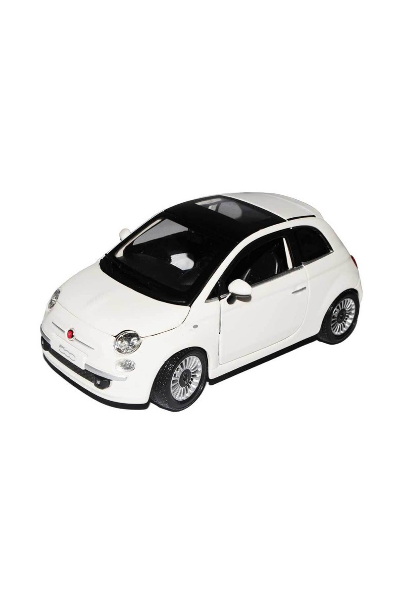 22106 Burago 1:24 Fiat 500 2007 Model Araba