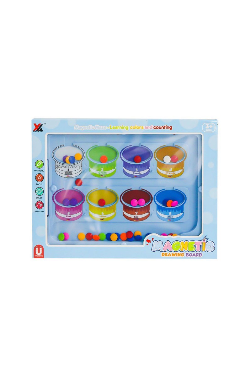 677 Steam Renkler Ve Sayılar Eğitim Tahtası -birliktoys